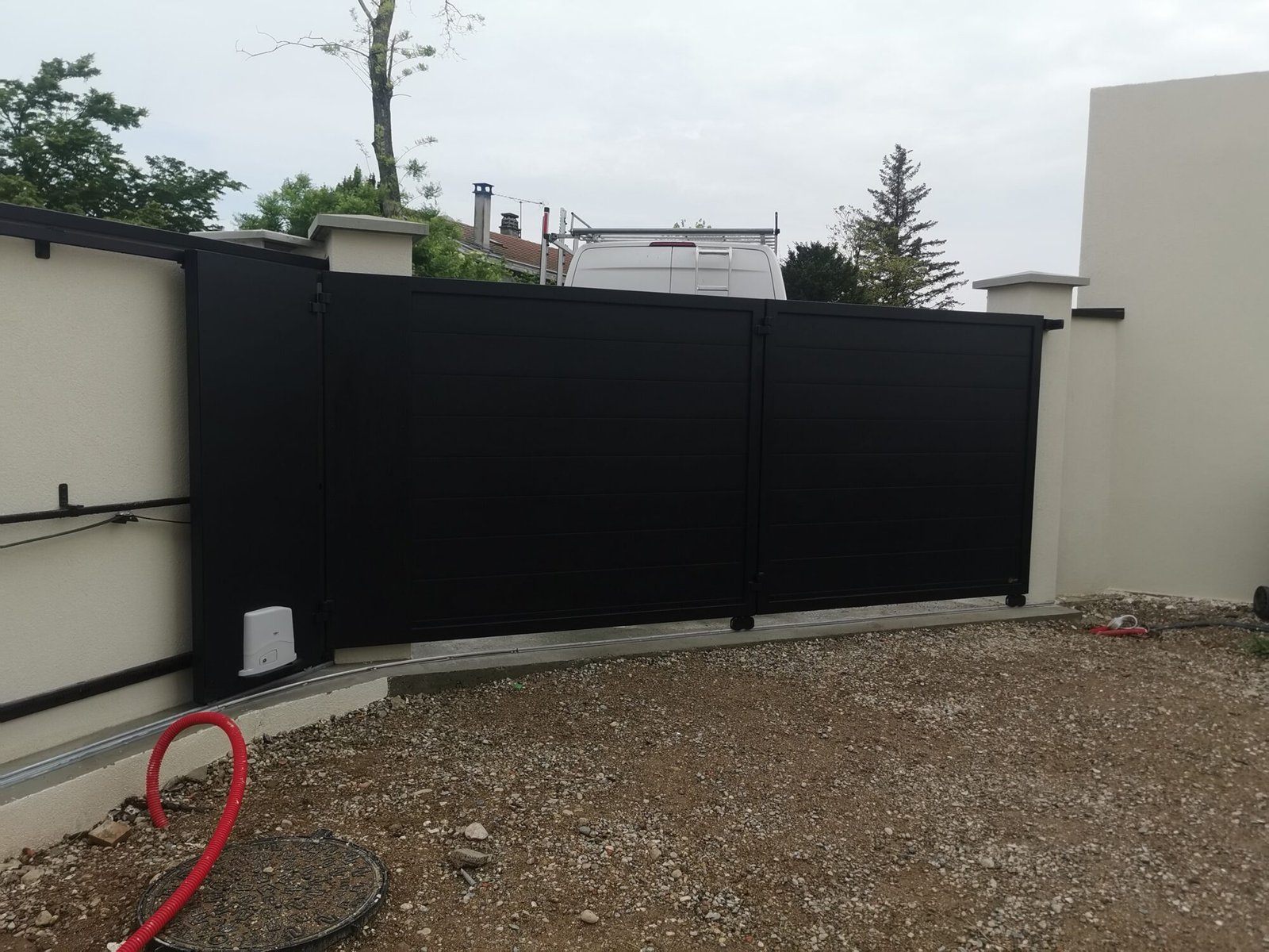 Portail Aluminium Sectionnel Coulissant - portail-sectionnel.fr